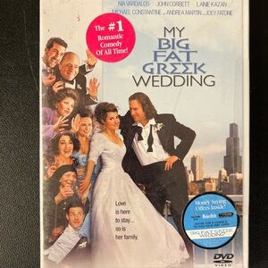 My Big Fat Greek Wedding (DVD, 2002) New Sealed